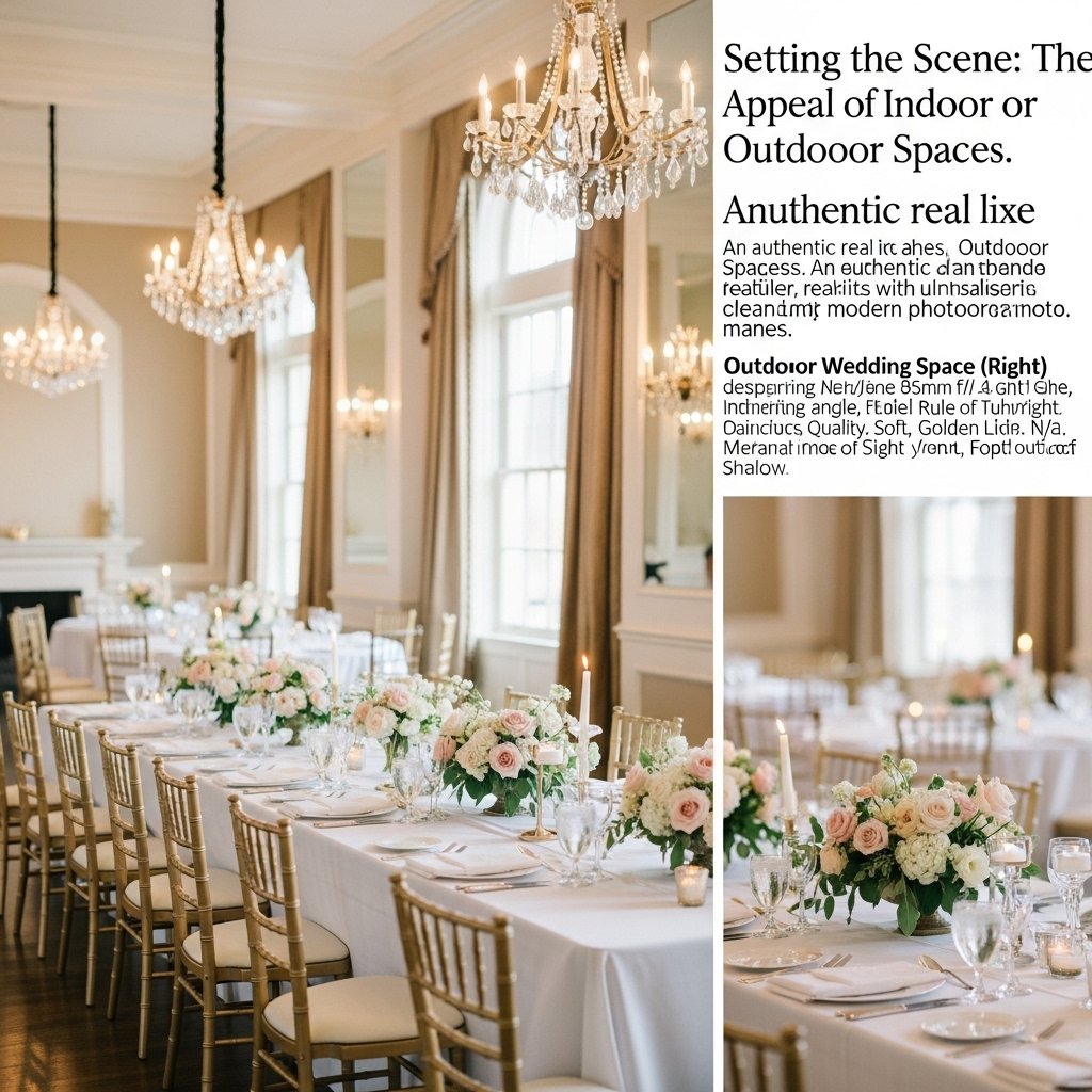 indoor or outdoor wedding